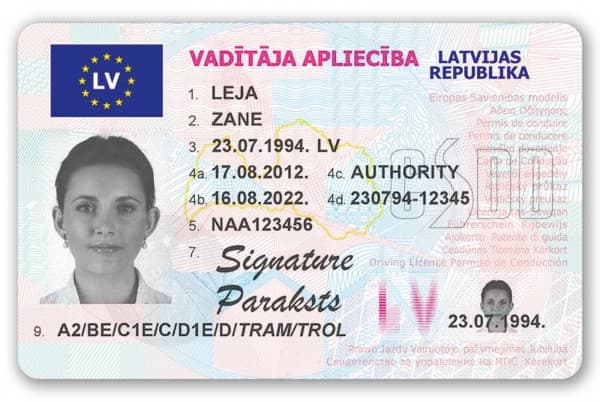 latvian-driving-licence-latvia