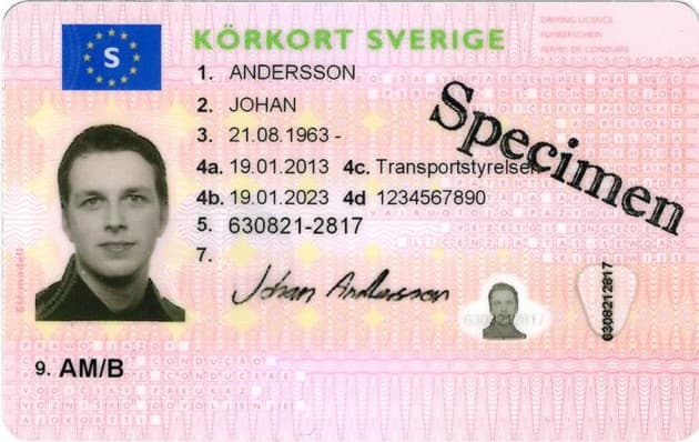 swedish-driving-licence