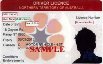 Northern Territory Driver Licence