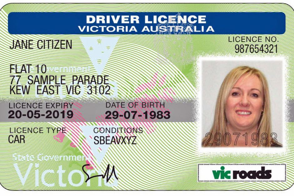 Victoria Driver Licence