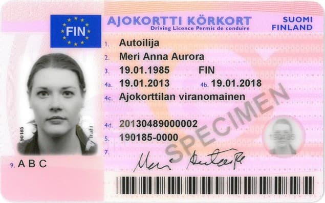 Buy Exchange Finnish Driving Licence Finland
